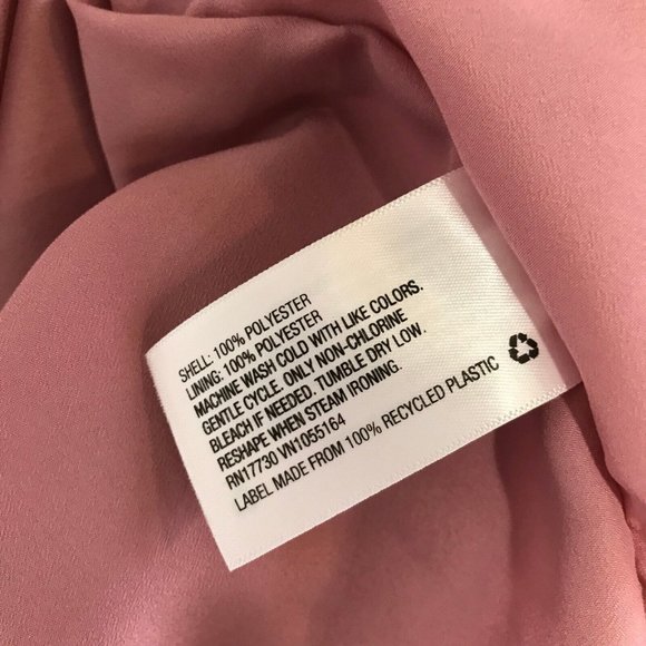 NWT A New Day Pleated Chiffon Tank Top Size Medium M Purple Pink V-neck Shirt - Picture 8 of 9